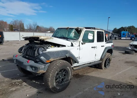2019 Jeep Wrangler Unlimited Sport S 4X4 z USA, uszkodzony, nr VIN 1C4HJXDN2KW634568